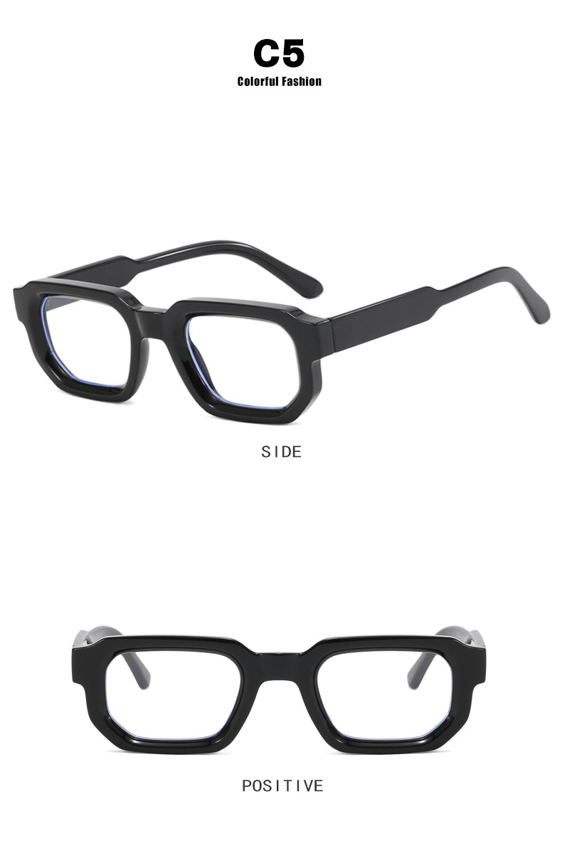 方形小框太阳镜欧美复古2024新款简约高级感时尚墨镜女士太阳眼镜详情13