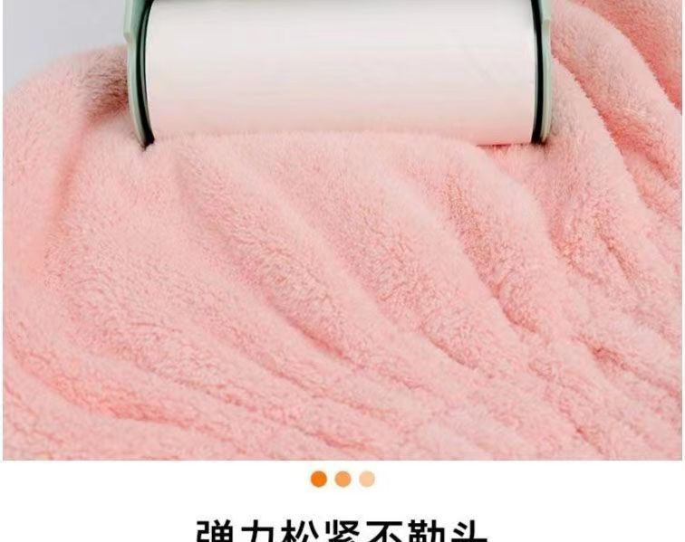Bow dry hair cap for women, quick drying, strong water absorption, no hair shedding, high appearance level for students, dry hair towel for washing hair, no blow-off shower cap pic 12