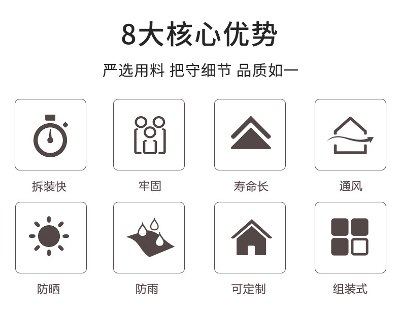 户外垃圾分类亭智能垃圾房收集站小区街道环卫可回收房学校储物房详情4