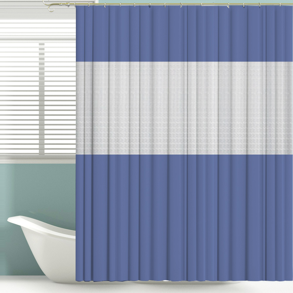 PEVA bath curtain, door curtain fabric, 3D stereoscopic texture, anti-mold and antibacterial, silk texture thickened, waterproof bathroom partition pic 13