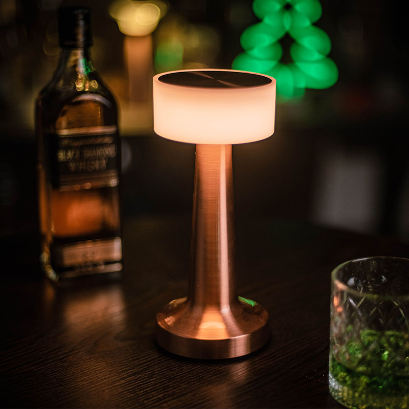 智能金属复古台灯 酒吧氛围灯 吧台餐桌装饰灯 清吧咖啡厅古典台灯 现代简约风格详情5