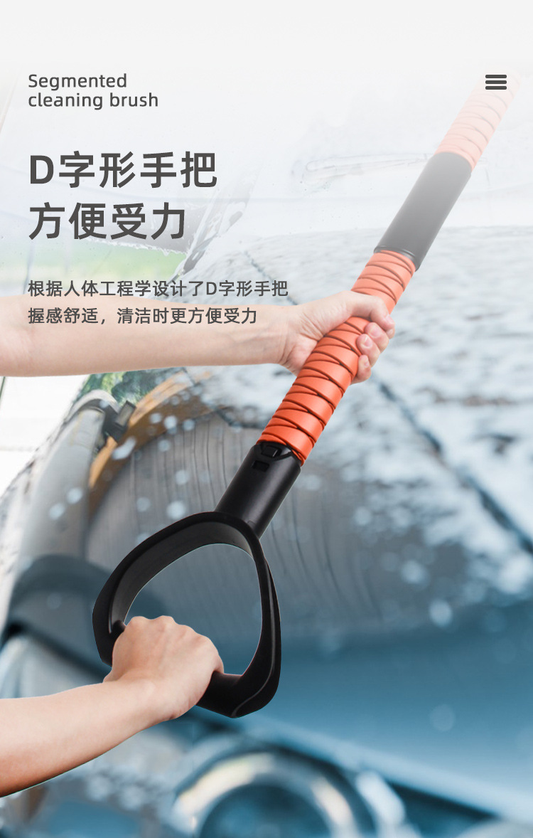 跨境直供新品洗车清洁拖把雪尼尔洗车刷汽车用品洗车清洁工具详情17