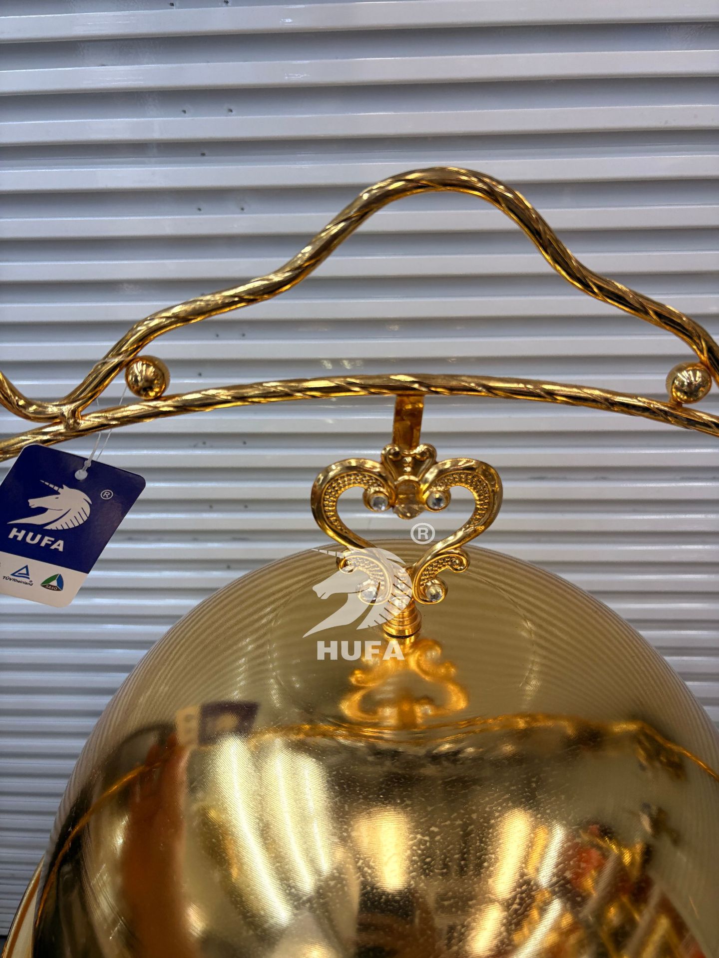 Cross-border luxury golden lace hanging stove, dining stove, alcohol stove, hotel insulated stove, Chafing Dish pic 18