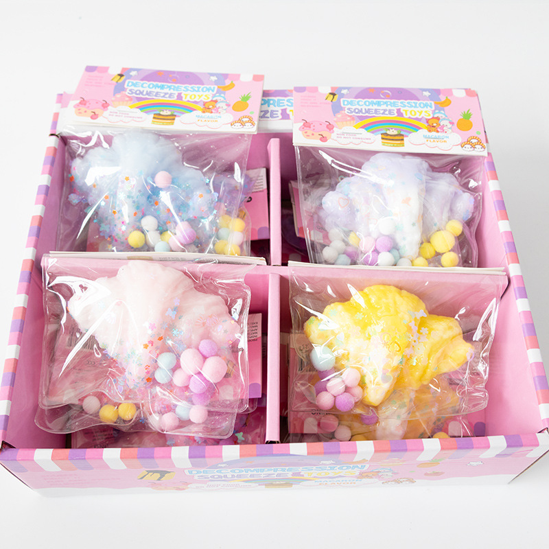 Kneading bagged Little Pony stress-relieving Silicone Kneading Fun Super soft and sticky mud-like internet-famous slow rebound toy pic 6