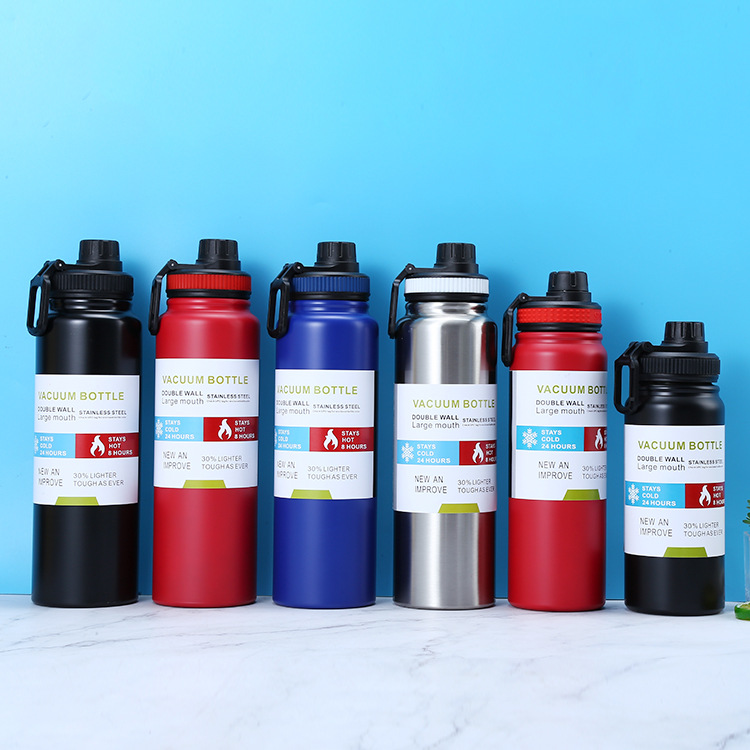 大容量800ml户外运动水杯！304不锈钢保温太空杯水壶详情2