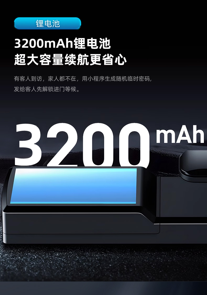 Fully automatic fingerprint lock, facial recognition smart door lock, entrance door, household security door, smart lock source factory pic 18
