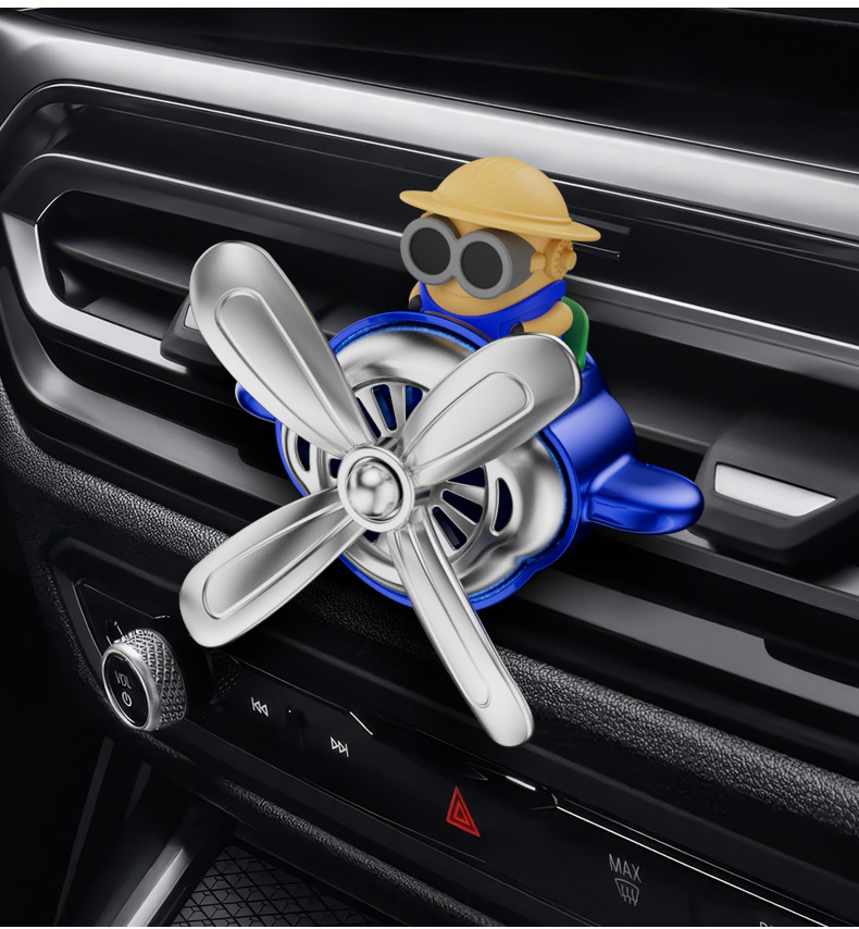 Factory direct sales of car aroma diffusers, small aircraft air conditioning outlets, fans, solid car decorations, cartoon and cute fragrances pic 16
