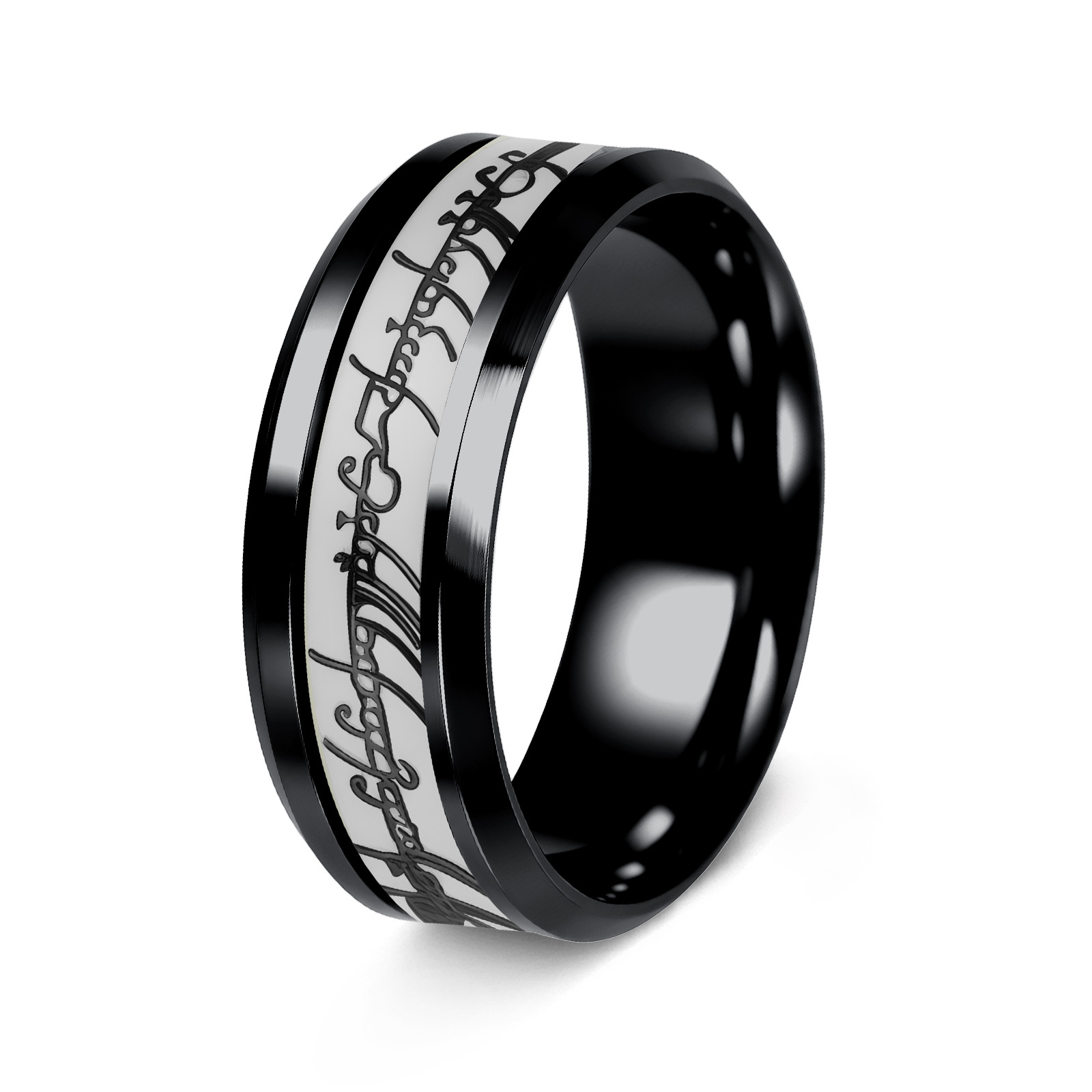 Cross-border new Magic Ring, shining and glowing fluorescent ring, concert, birthday party, letter and text pic 8