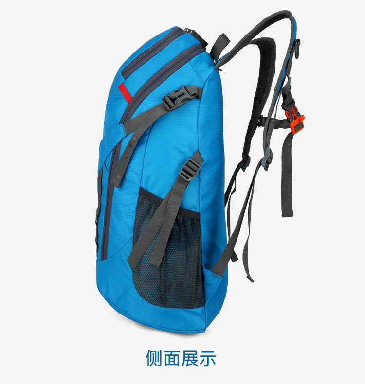 Cross-border water-repellent large-capacity leisure sports folding backpack, travel hiking foldable storage outdoor backpack pic 18