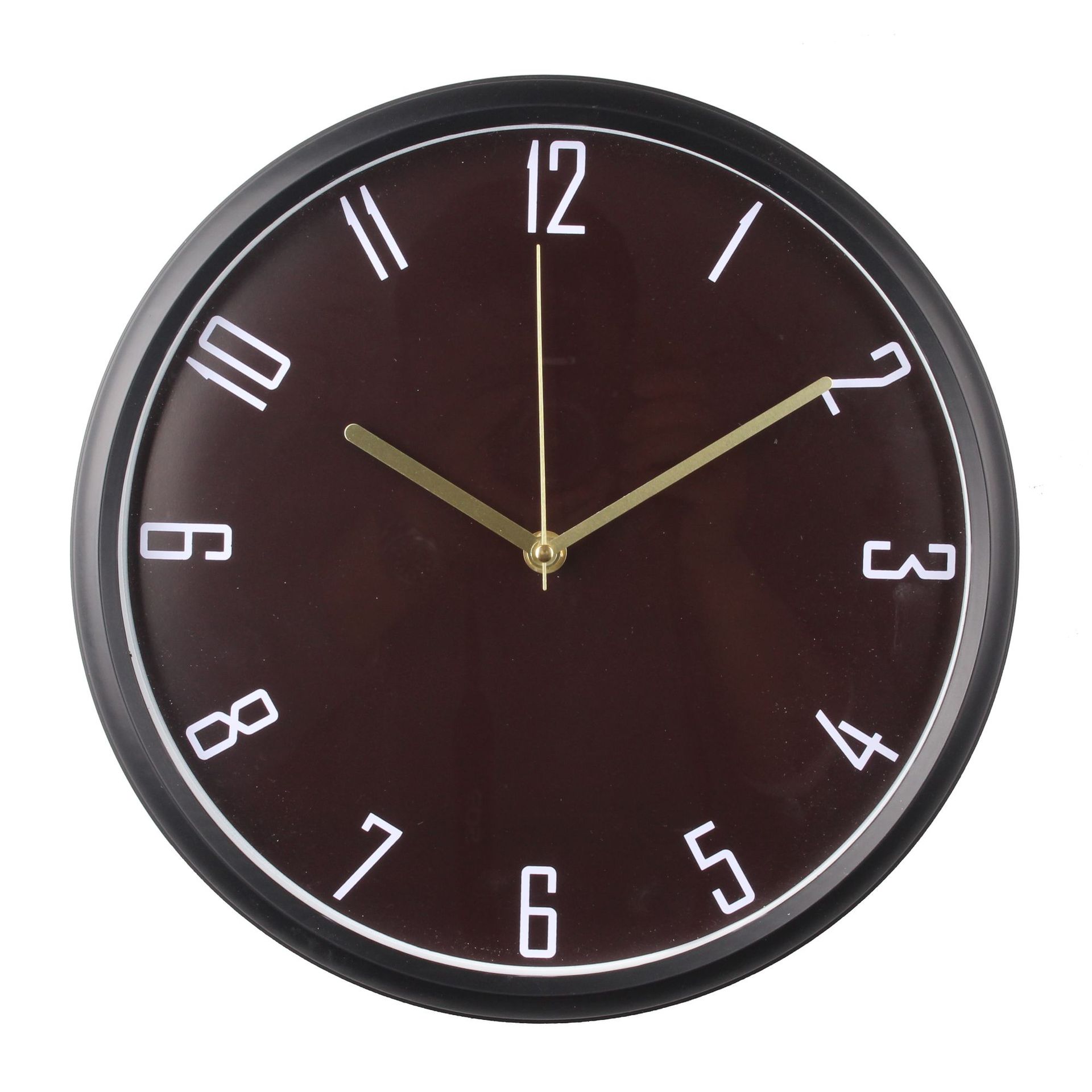 12-inch 30CM silent alarm clock, round, simple and fashionable wall clock, bedroom and living room clock manufacturer wholesale source factory pic 4
