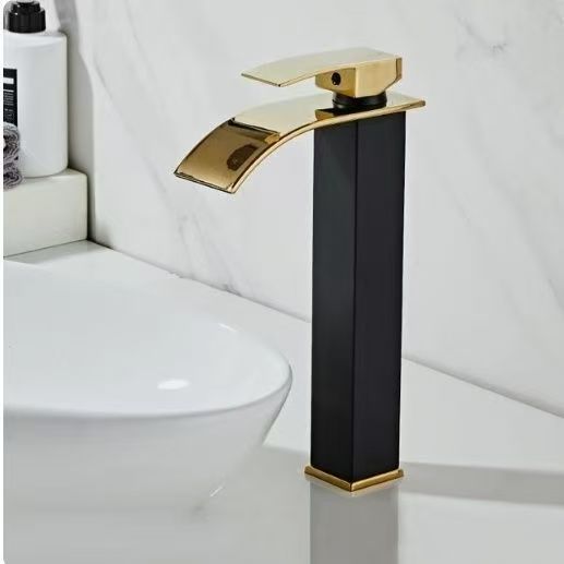 源头工厂专业生产瀑布式水龙头扁嘴四方不锈钢龙头跨境电商外贸详情13