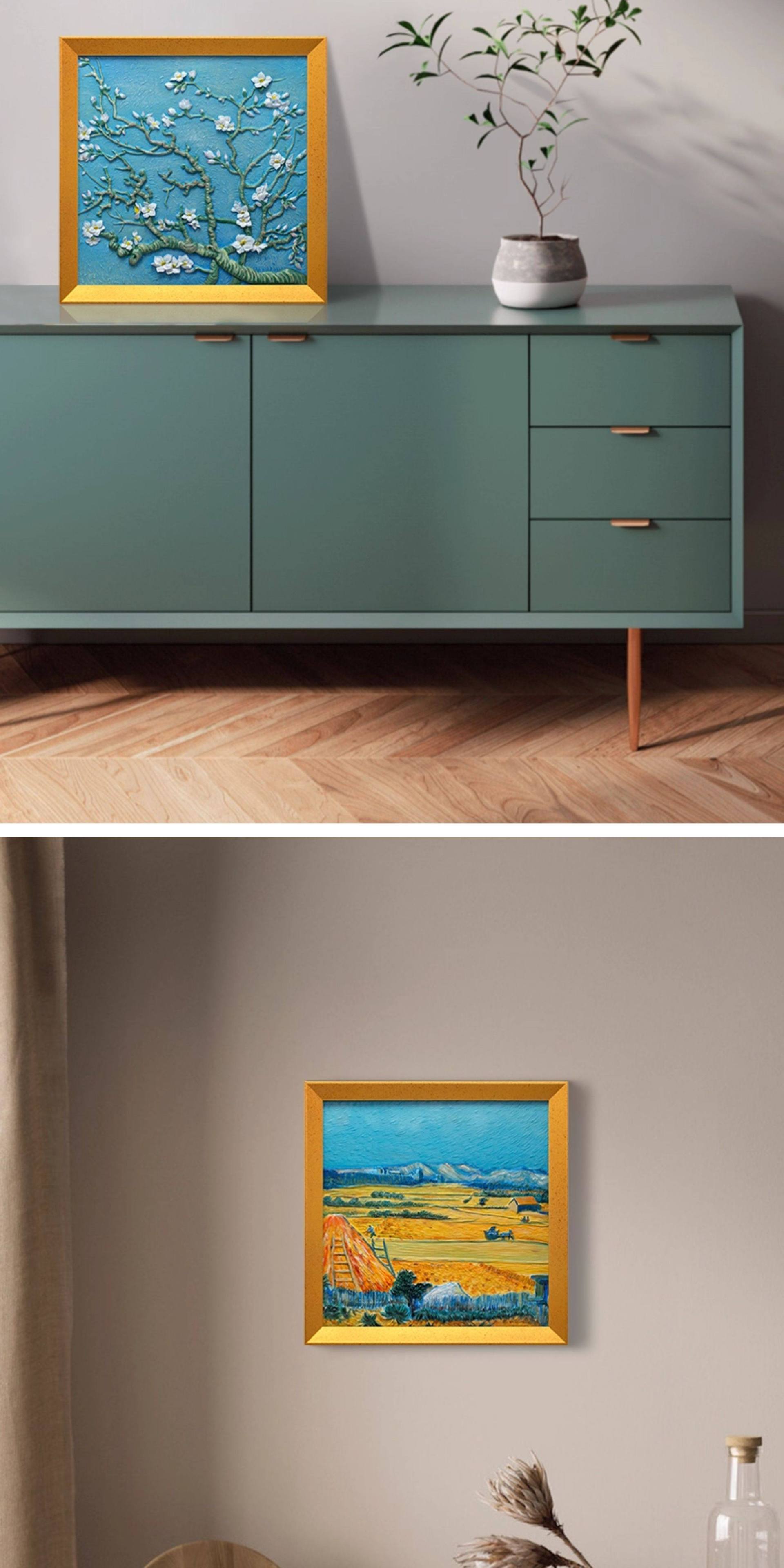 diy стереотип, цифровой холст, ручной пролен, декорации, фигурные фигурные фигурные костюмы, оптовая туба, ван гог старз холст pic 17