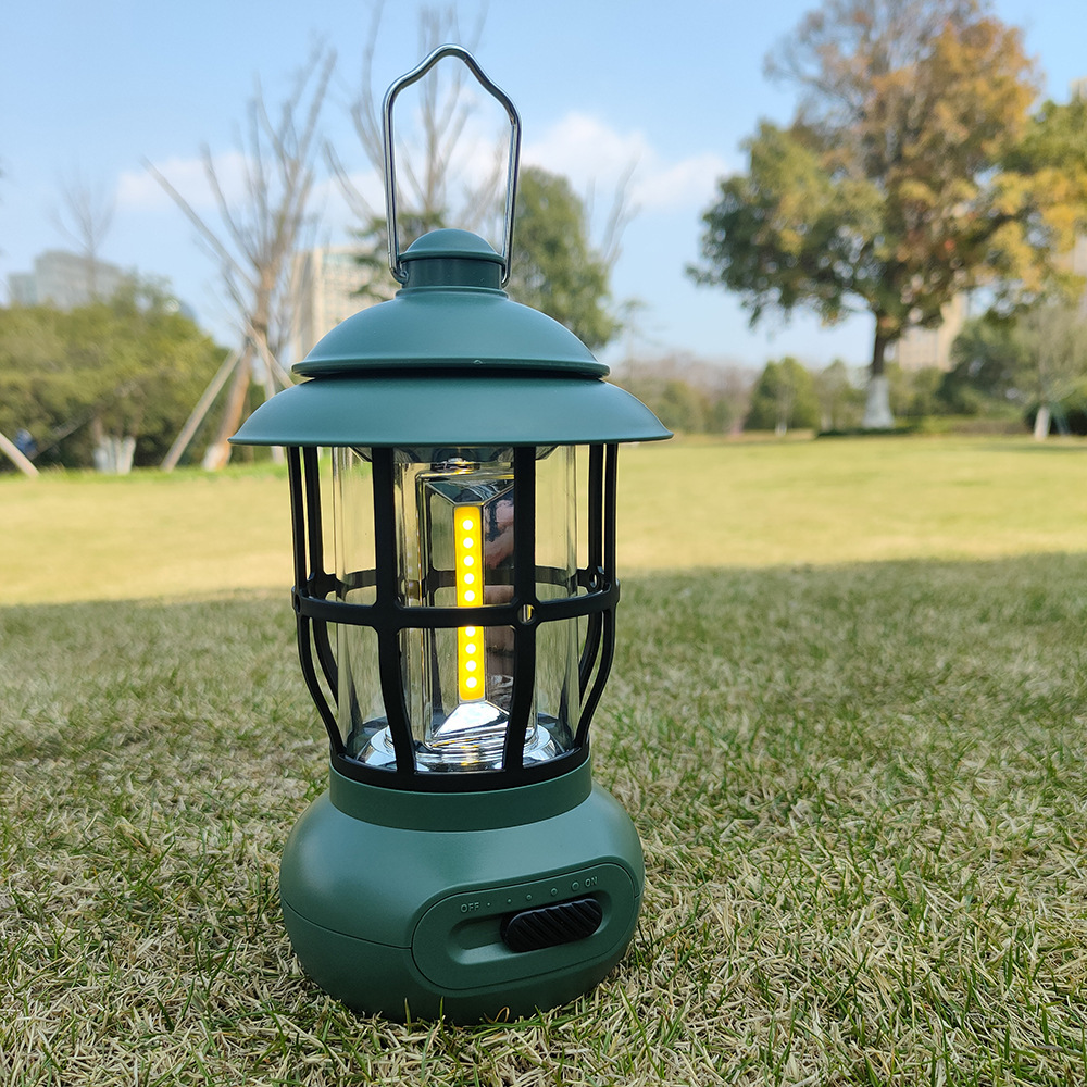 Outdoor portable solar lamps, rechargeable lighting lamps, led atmosphere tents, outdoor camping lamps, and retro horse lamps for campsites pic 16