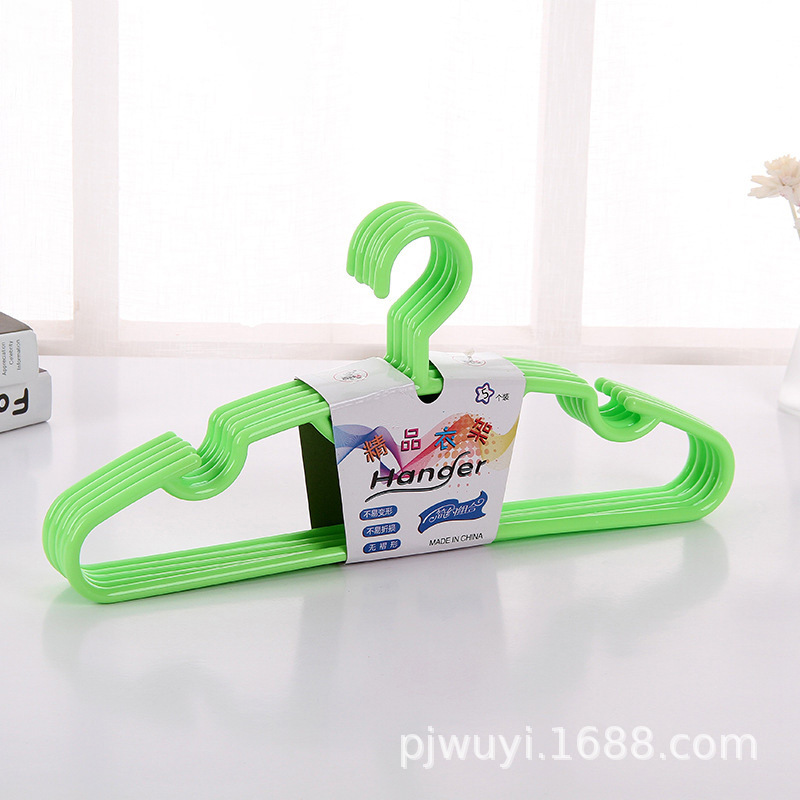 塑料无痕防滑衣架子超市商场热卖成人衣撑子家居学生宿舍衣挂详情4