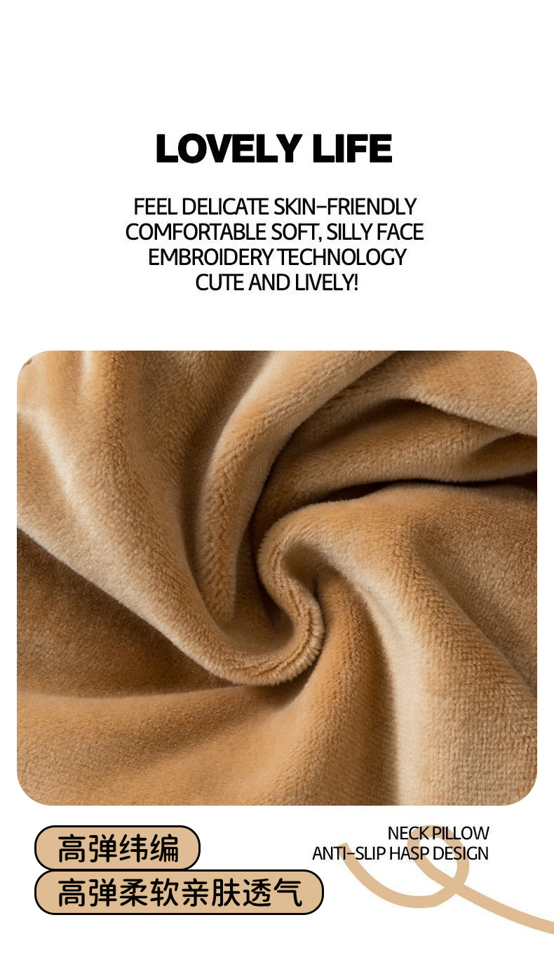 Kabibala transformable pillow, hamburger and French fries edge doll, U-shaped pillow, Fun pillow, multi-functional transformable pillow wholesale pic 11