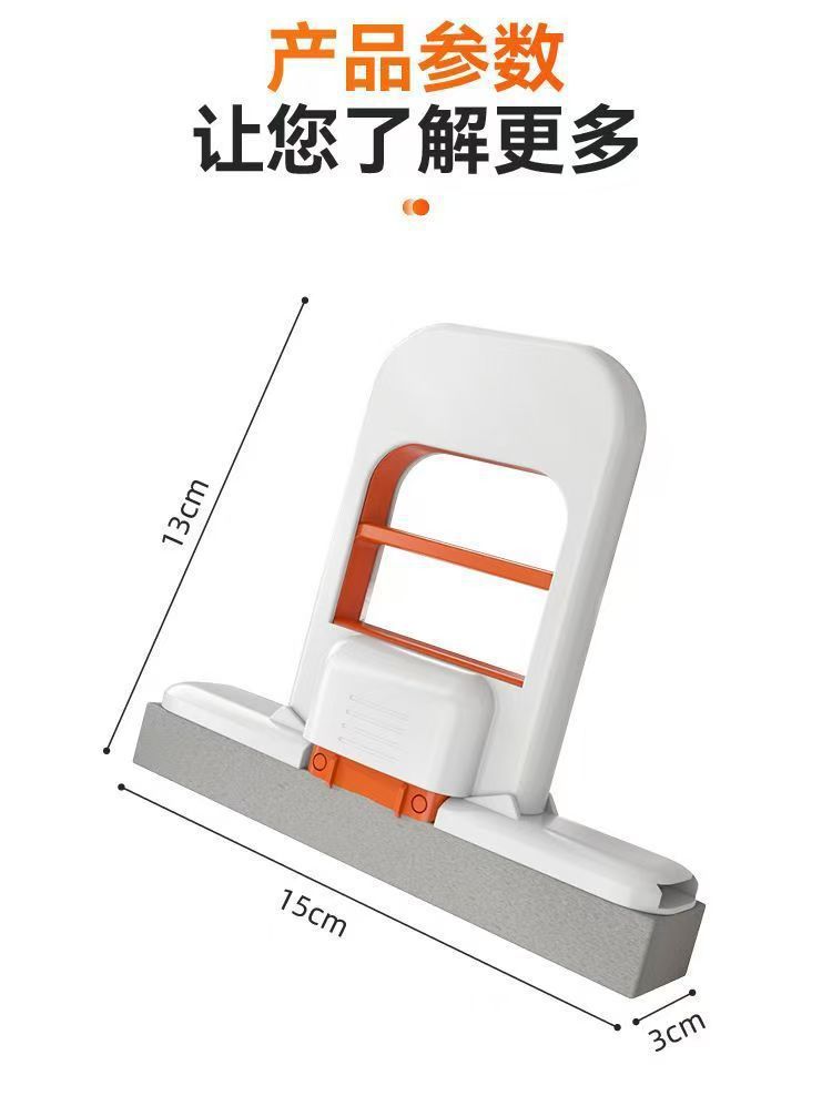 Hand-washable indoor dual-purpose small rubber cotton mop, household desktop dry and wet spray mini handheld mop pic 13