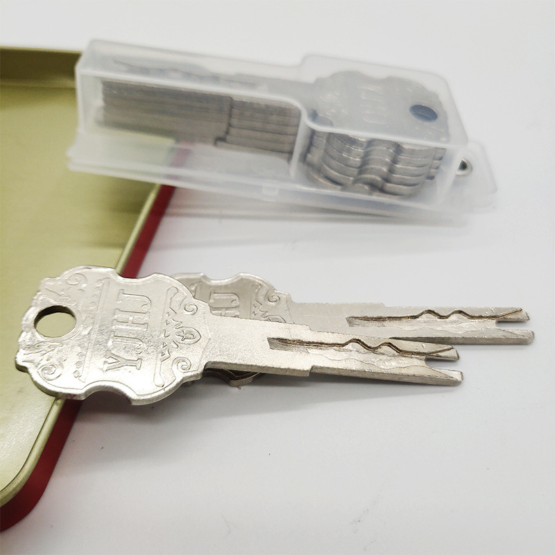 偏心锁芯室内门锁超B级C级大门户门叶片锁心纯铜防锡纸防盗门锁芯详情5