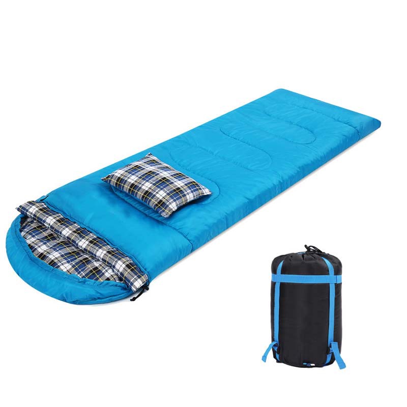 Factory wholesale adult outdoor sleeping bags, single person in spring, autumn and winter, spliced thickened sleeping bags for midday rest, travel and camping pic 10