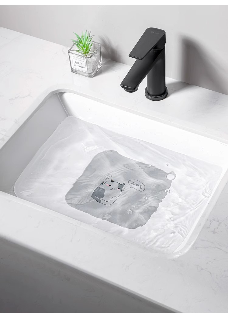 Anti-odor floor drain, household bathroom, bathroom silicone mat, washbasin drain pipe, universal anti-reverse water cover plate pad wholesale pic 18