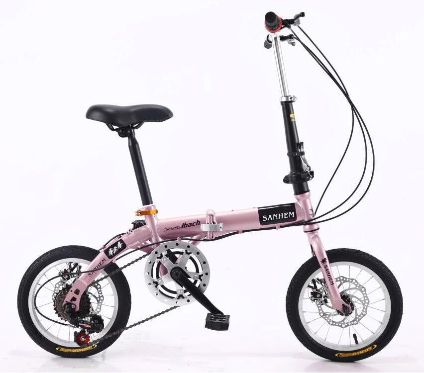 14-inch folding bicycle, ultra-light and portable adult bicycle, folding bike, urban leisure cycling bicycle pic 52