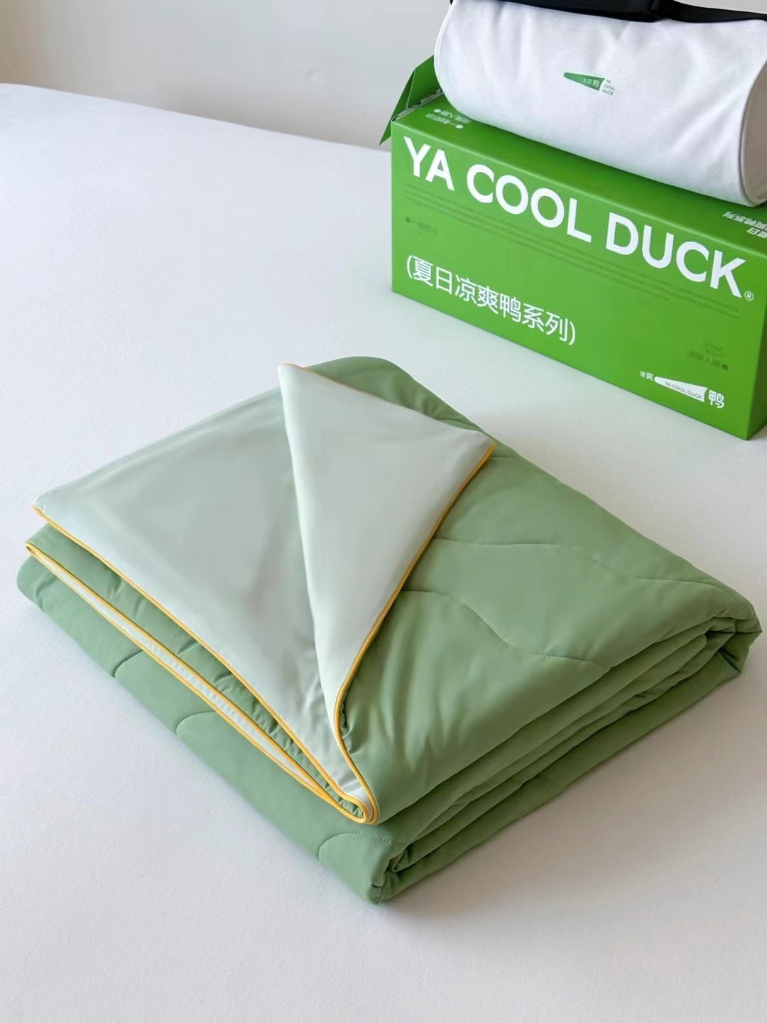 2025 Latest COOL DUCK Summer Quilt 180-gram soft single and Double soy plain air-conditioned quilt pic 15