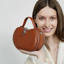 2025新款秋冬时尚牛皮高级感真皮凯丽包mini斜挎手提小包包女详情9