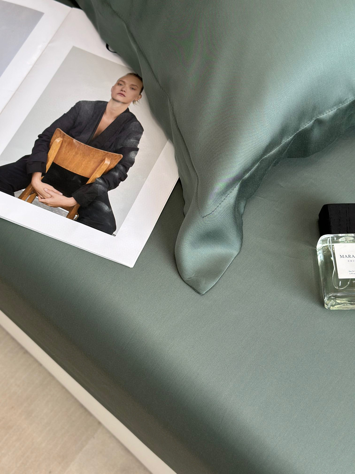 Tencel quilt cover bed cover, single piece, simple and cool summer ice silk bed sheet, suitable for sleeping naked, tatami dust cover pic 64