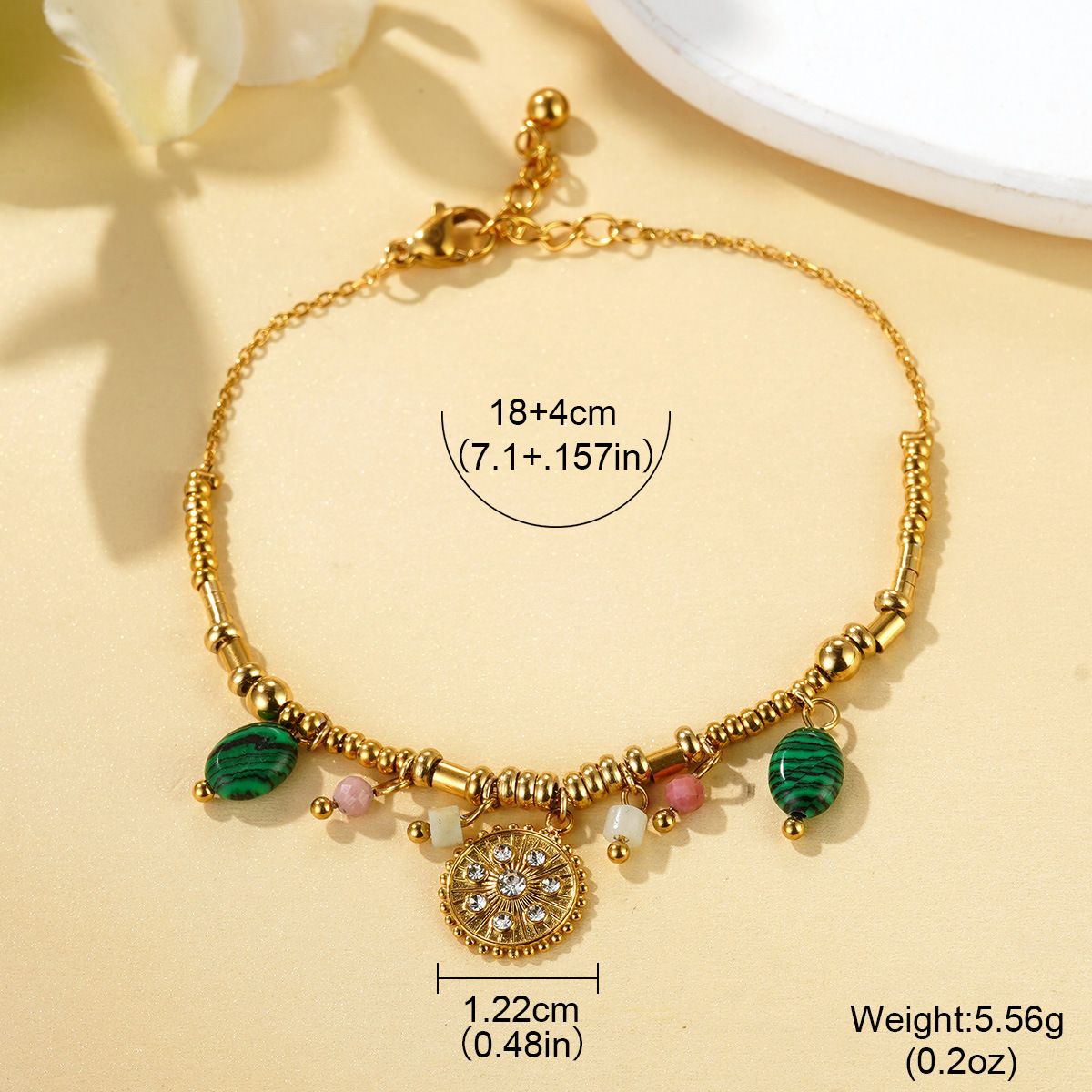 Cross-border Devil's Eye bracelet, European and American starfish, niche high-end stainless steel jewelry bracelet, INS bracelet wholesale pic 27