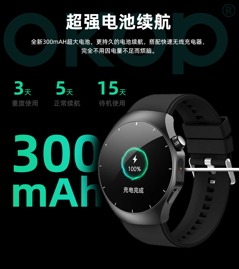 S103智能手表蓝牙通话运动户外防水健康监测血样血压超长续航跨境详情9