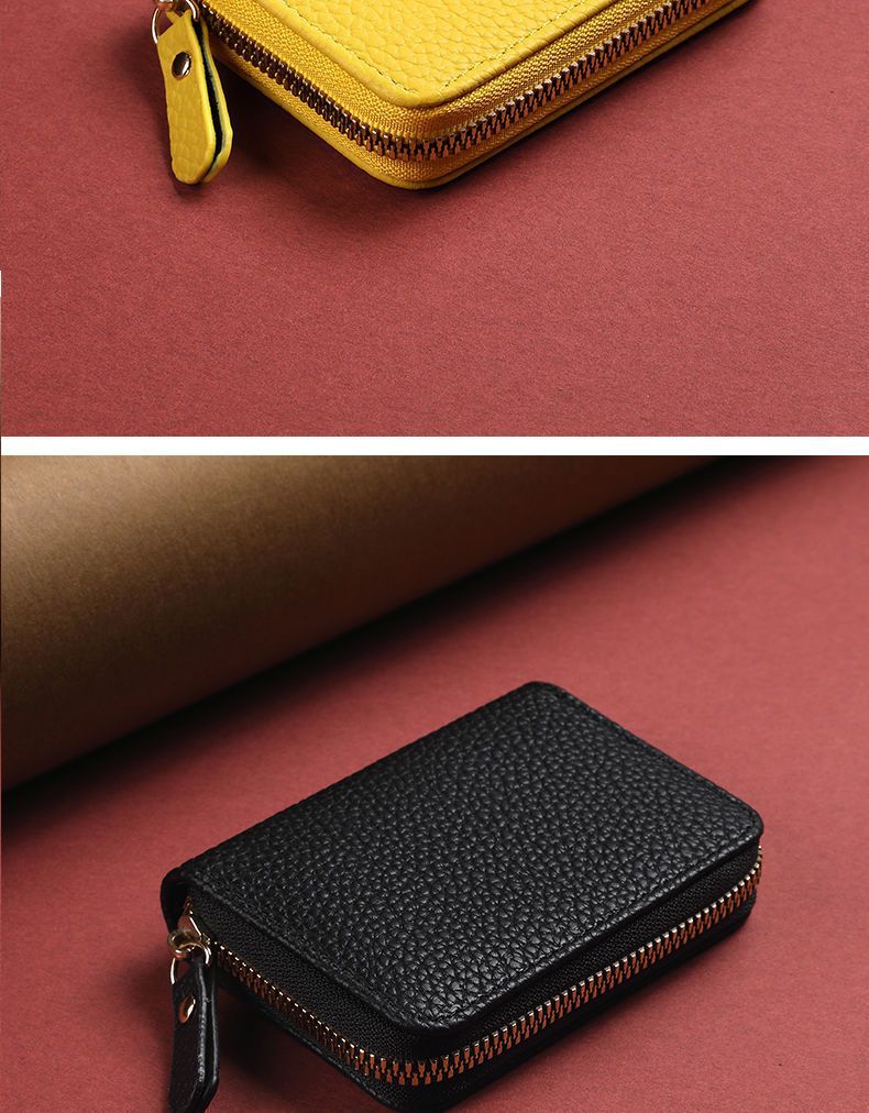 卡包大容量多卡位驾驶证件套男女防消磁防盗刷零钱包精致高档小巧详情15