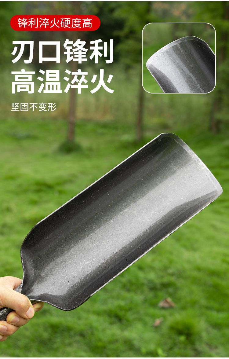 加厚农用洛阳铲园林打洞取土专用挖洞深孔挖坑打井户外一体洛阳铲详情5