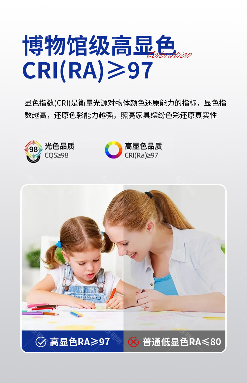 全光谱客厅吊灯意式轻奢圆环led大厅主灯设计师样板房卧室餐厅灯详情10