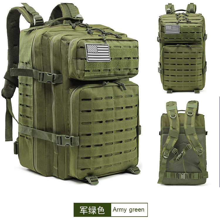 Yitu Off-road Camping Army Camouflage Hiking Backpack for Men, large-capacity sports outdoor mountaineering tactical backpack pic 27