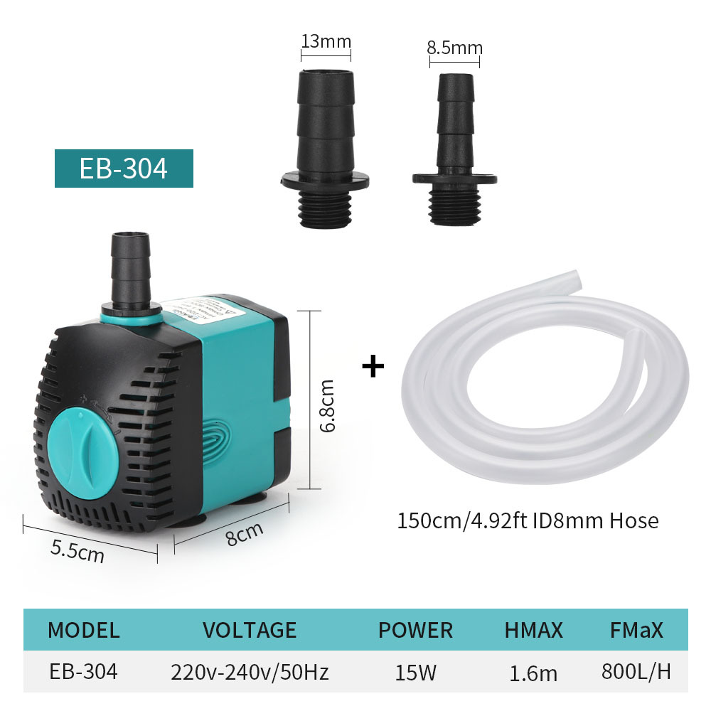 EB系列小型潜水泵鱼缸水泵水族箱水冷空调泵鱼池抽水机侧吸泵详情19