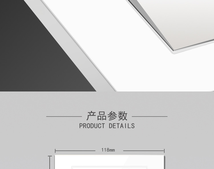 American standard socket 15A, Taiwan 110V, American standard switch panel with USB wall power supply, household white American panel pic 19