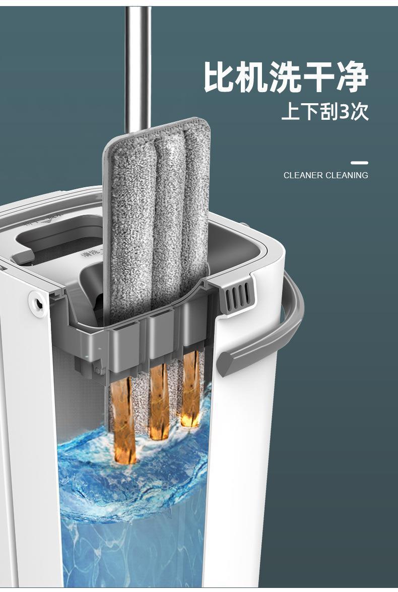 拖把一拖净家用2024新款免手洗平板干湿两用套装懒人拖地神器墩布详情5