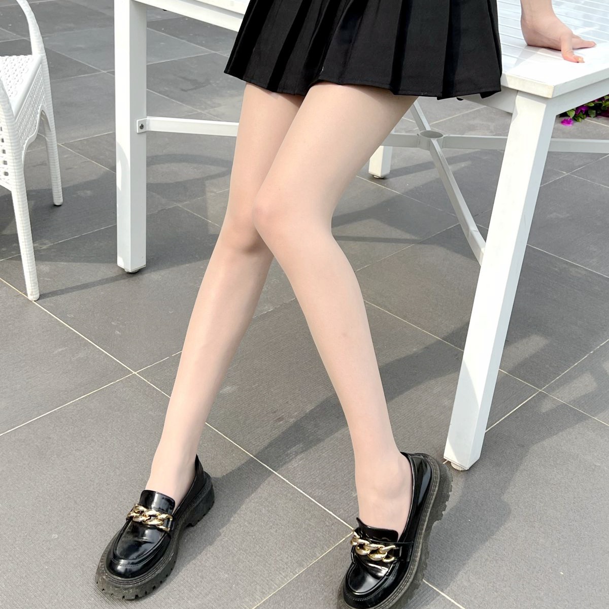 Huamuyan H123 fourth-generation ultra-thin stockings, sexy and smooth, transparent toe tips, 165-185cm, extended one-line crotch pic 19