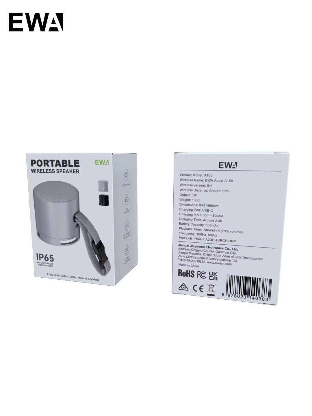 The new EWA Sound for Love EWA A168 outdoor portable Bluetooth speaker pic 4