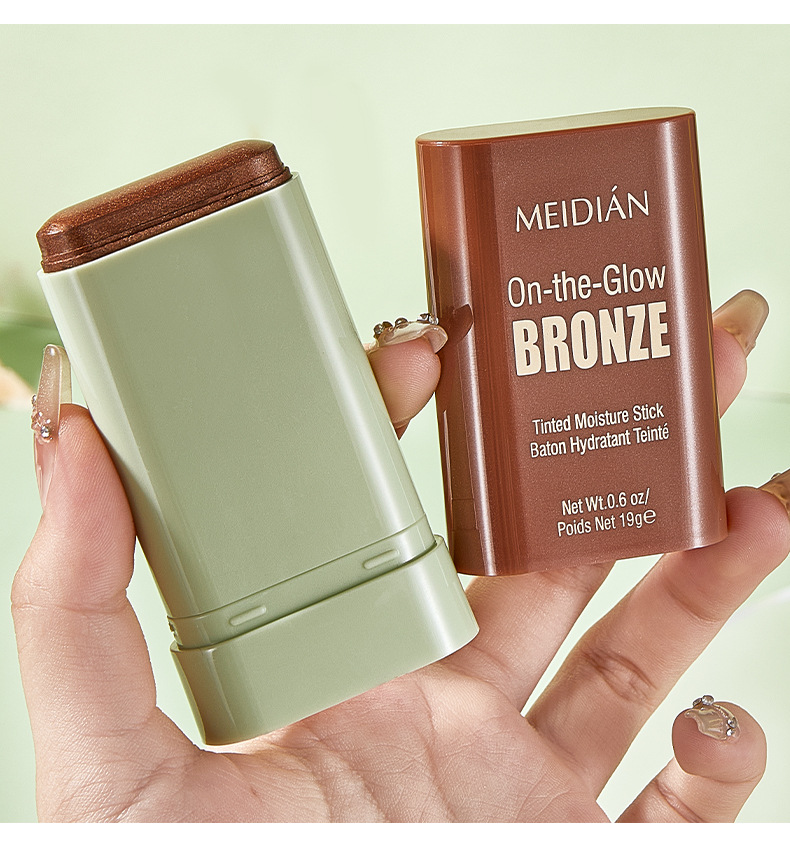 【 Cross-border Exclusive 】MEIDIAN Blush Sticks, Facial Makeup, Highlighter Contouring, Swelling Blush wholesale pic 19