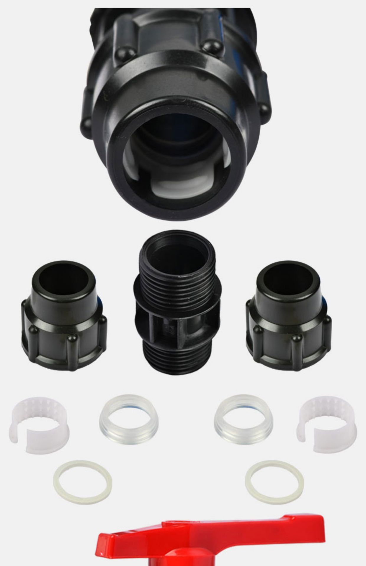 pe管直接快接管件大全水管接自来水管配件快速活接头4分6分1寸一详情8