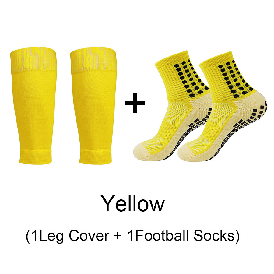 T跨境热销运动袜护腿袜套装足球袜点胶防滑瑜伽袜运动吸汗透气袜详情8