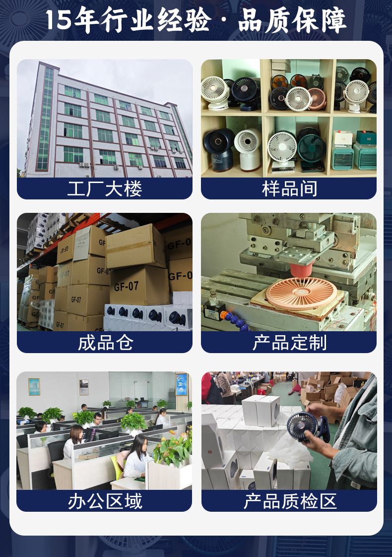 跨境户外婴儿车八爪鱼风扇usb桌面折叠手持迷你小便携式详情4