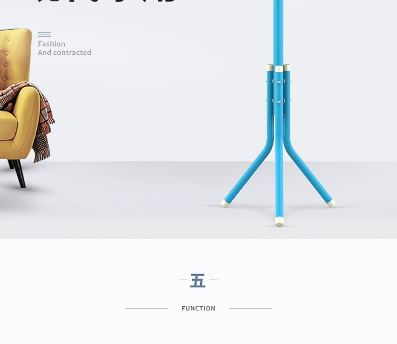 衣帽架挂衣架落地卧室家用房间挂衣服架子移动晾衣架室内定制批发详情2