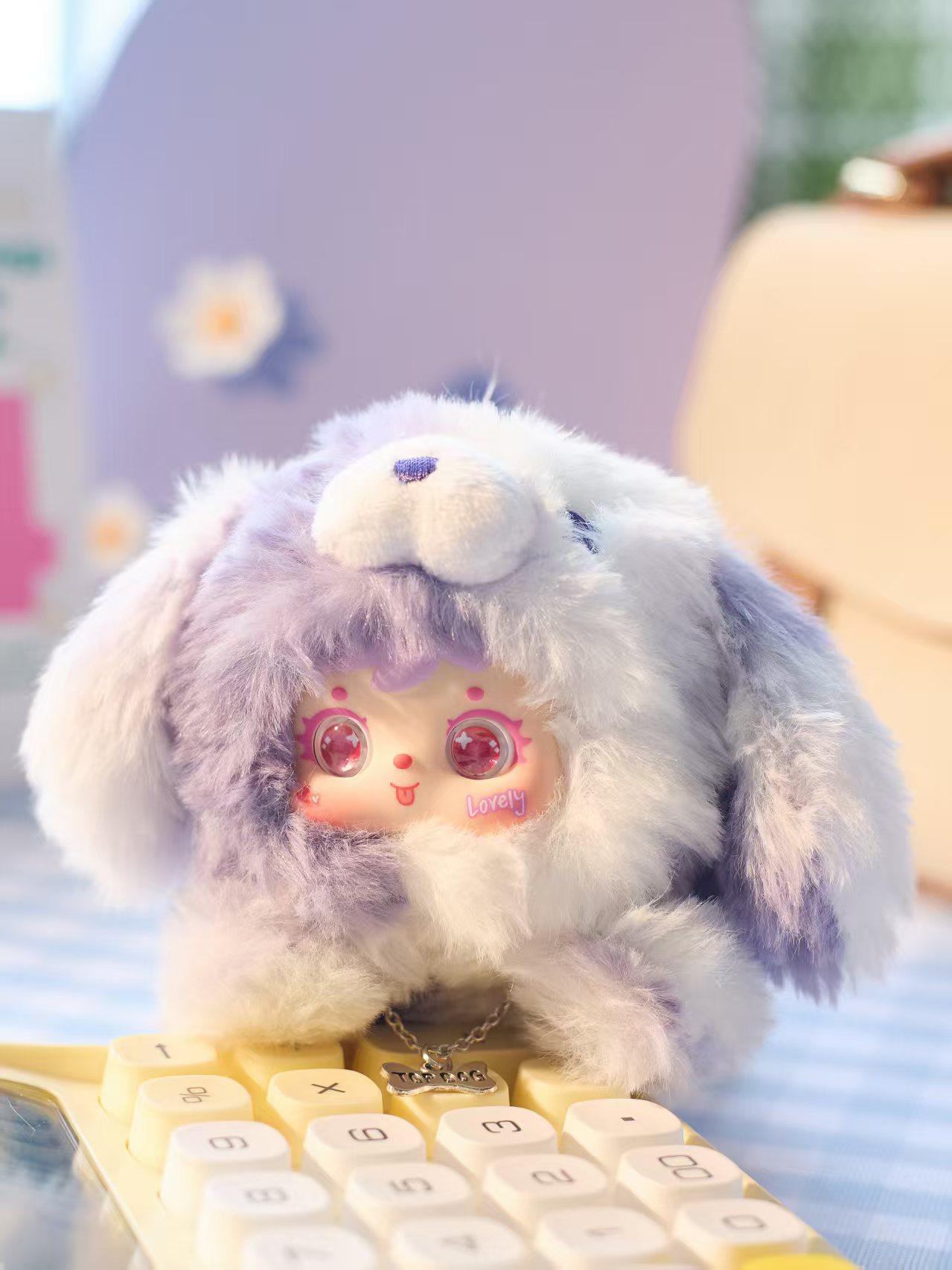 Three Little Hairs (Samuel), Little Dog Guai Guai (with code), plush blind box wholesale, whole bunch, whole case live streaming room pic 6