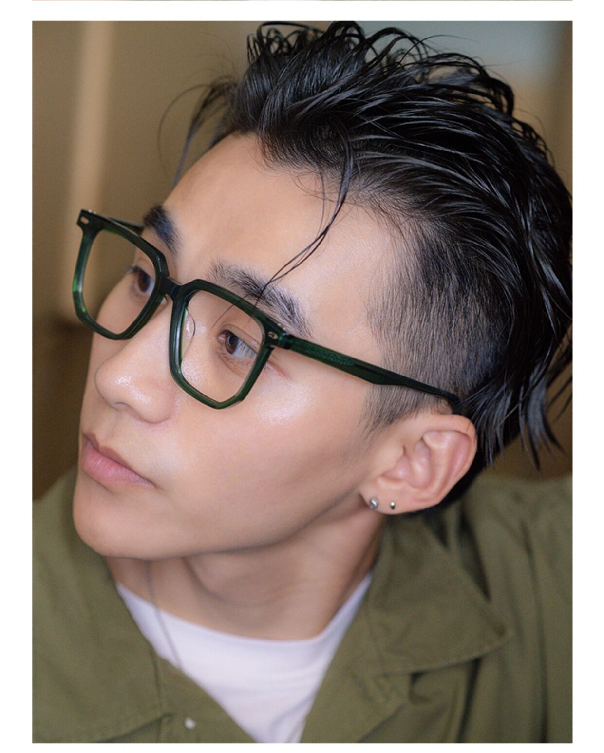 超轻透明光学眼镜镜架近视防蓝光男女款大脸显瘦可配有度数镜片详情11