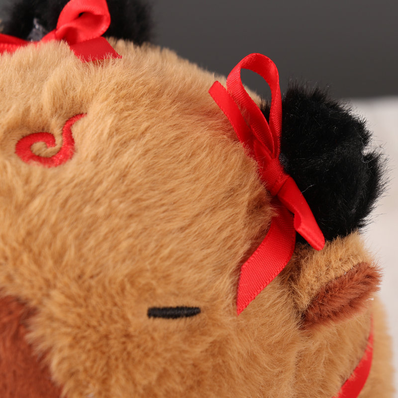 Cross-border bellyband, Capibara plush toy, foreign trade turtle capybara plush toy, ugly and cute claw machine doll pic 10
