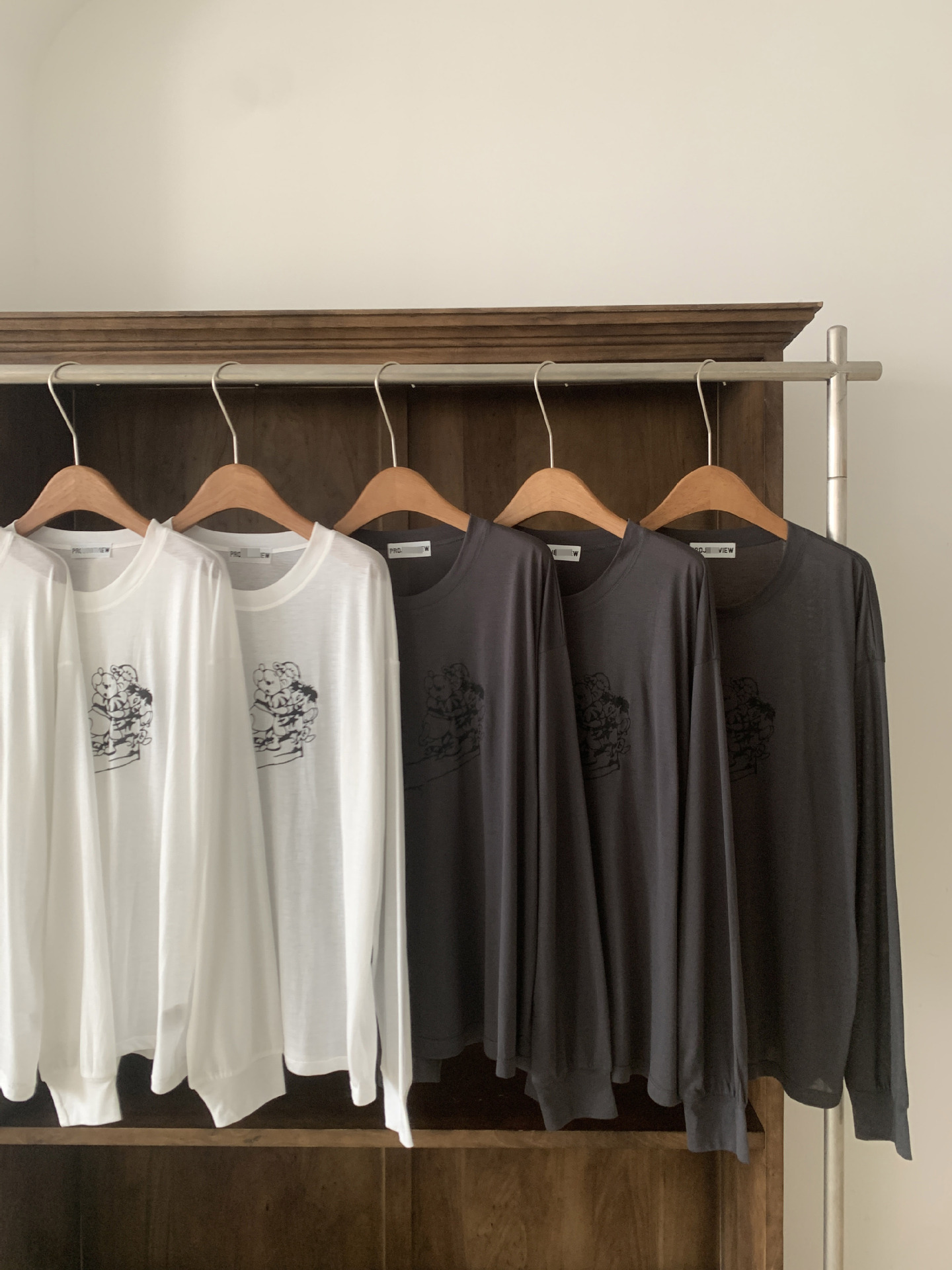 In stock 2025 summer new style, Dongdaemun, South Korea, round-neck super cute cartoon print sun protection long-sleeved T-shirt top for women pic 7