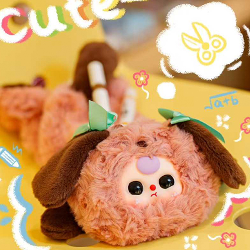 娃三岁-笔袋毛绒盲盒 卡通潮玩毛绒盲盒礼物 公仔背包礼物批发详情13