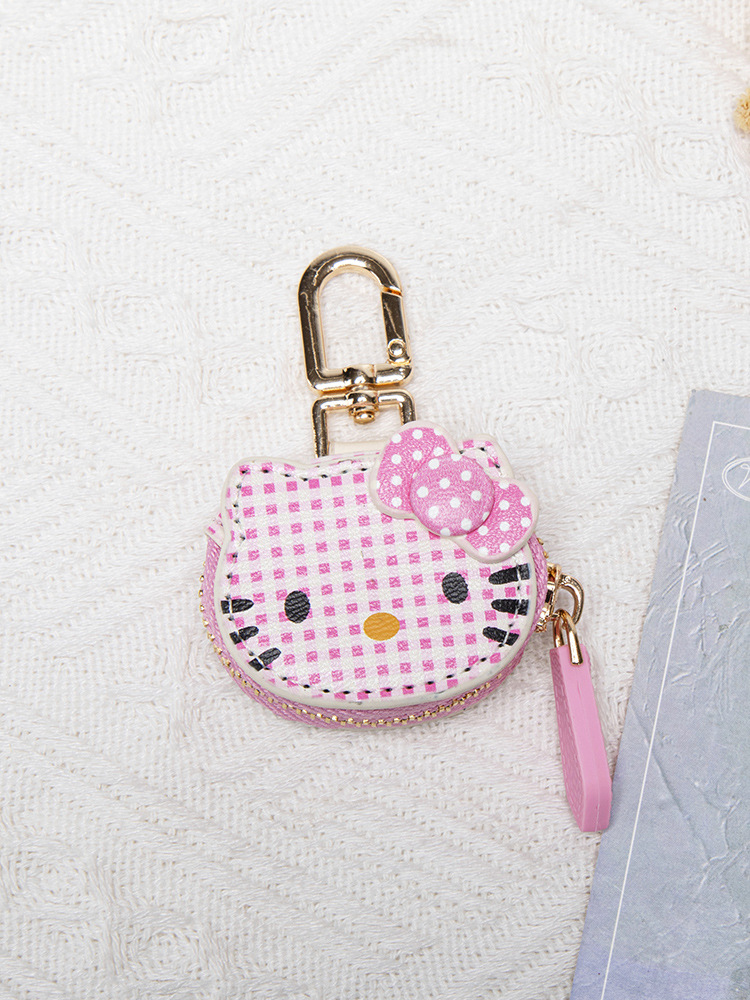 En stock lindo dibujos animados KT gato colgante alto nivel de apariencia hello kitty bolsa colgante llavero chica mejor amiga regalo pic 33