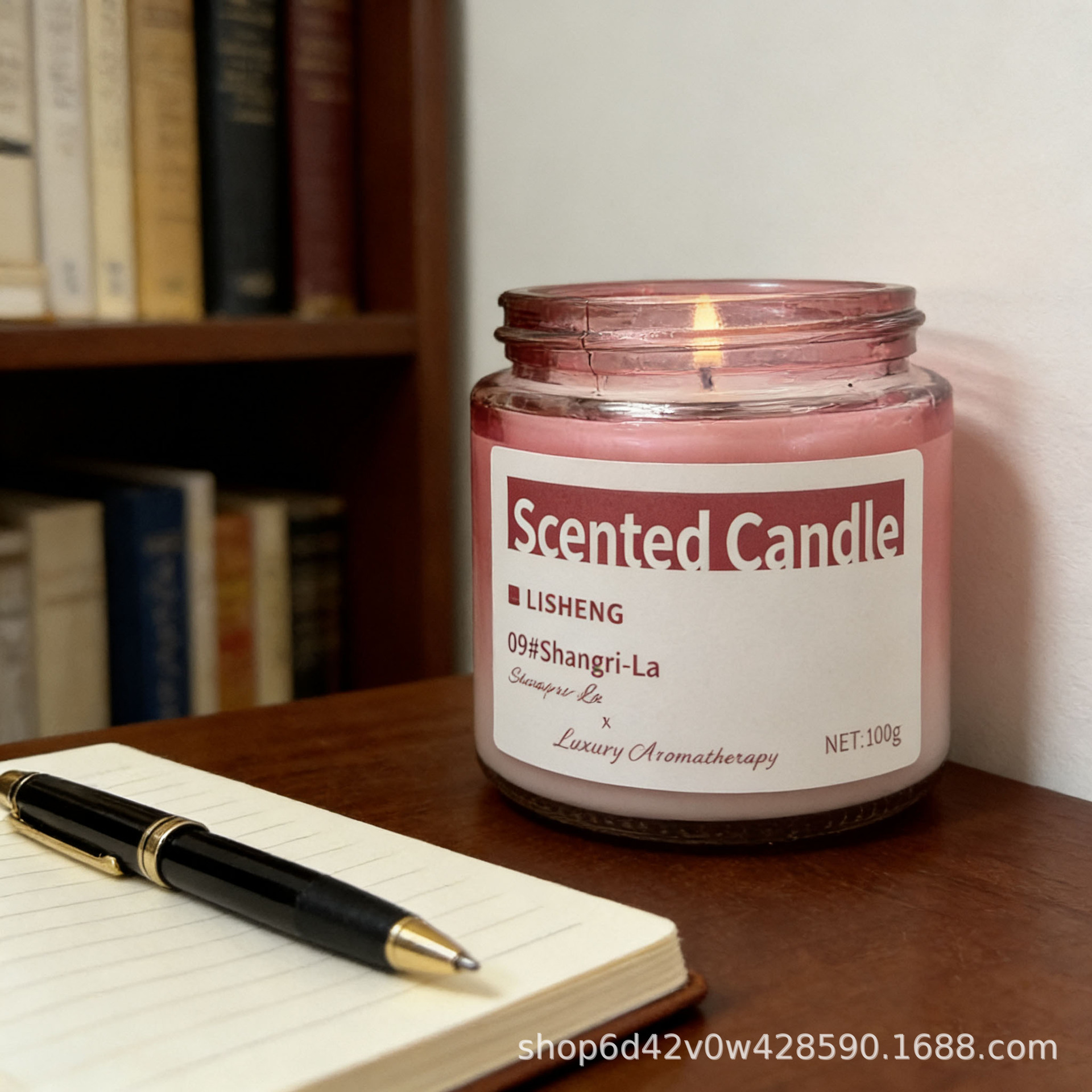 香薰蜡烛熏香家用室内持久小众高级伴手礼盒卧室香氛精油香薰蜡烛详情7